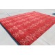RST04 Gorgeous Hot Red Colored Tibetan Area Rug 9' x 12' Handmade in Nepal